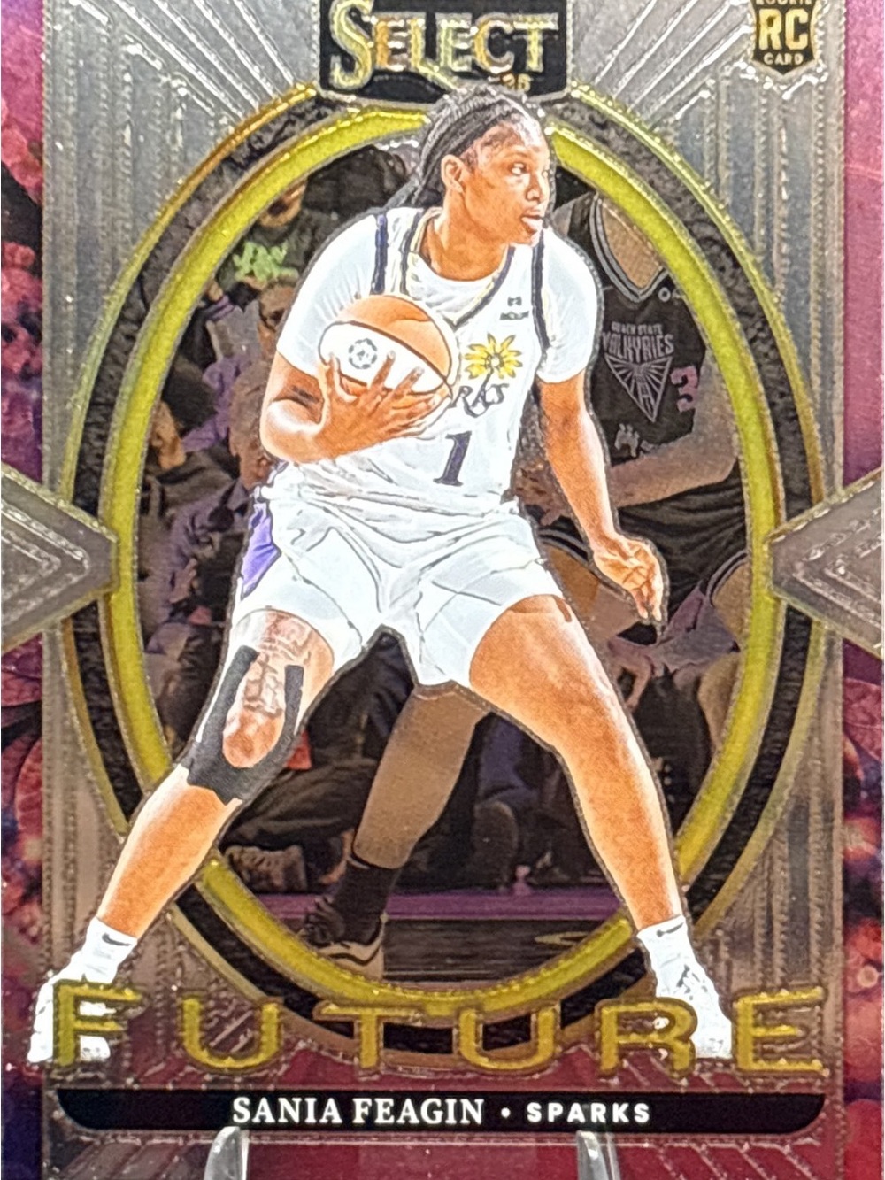 Panini Select Future Sania Feagin Rookie Basketball Card- Future